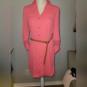 Express shirt dress